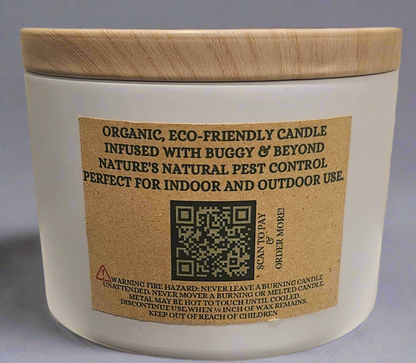 Buggy & Beyond 8oz Organic Soy Wax Candle - 4Mindful Organic LLC 